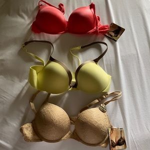 36A brand new bras never warn with tags
